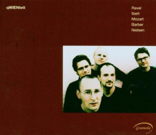 CD диск Ravel / Ibert / Mozart / Barber / Qwientett: Qwientett
CD диск Ravel / Ibert / Mozart / Barber / Qwientett: Qwientett