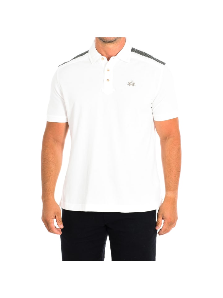 Рубашка-поло La Martina, белый 
Рубашка-поло La Martina, белый