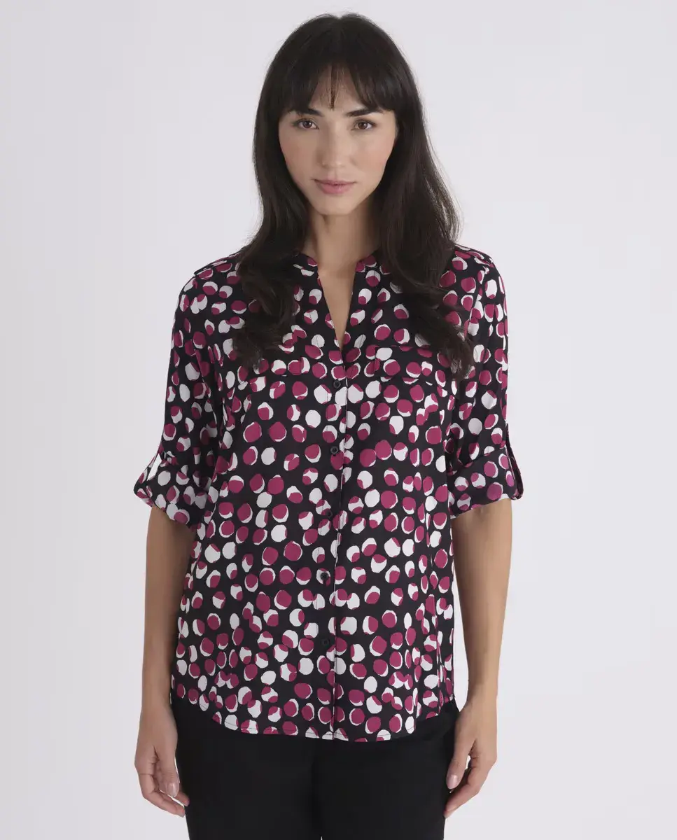 Женская рубашка с цветочным принтом Calvin Klein, черный
Женская рубашка с цветочным принтом Calvin Klein, черный