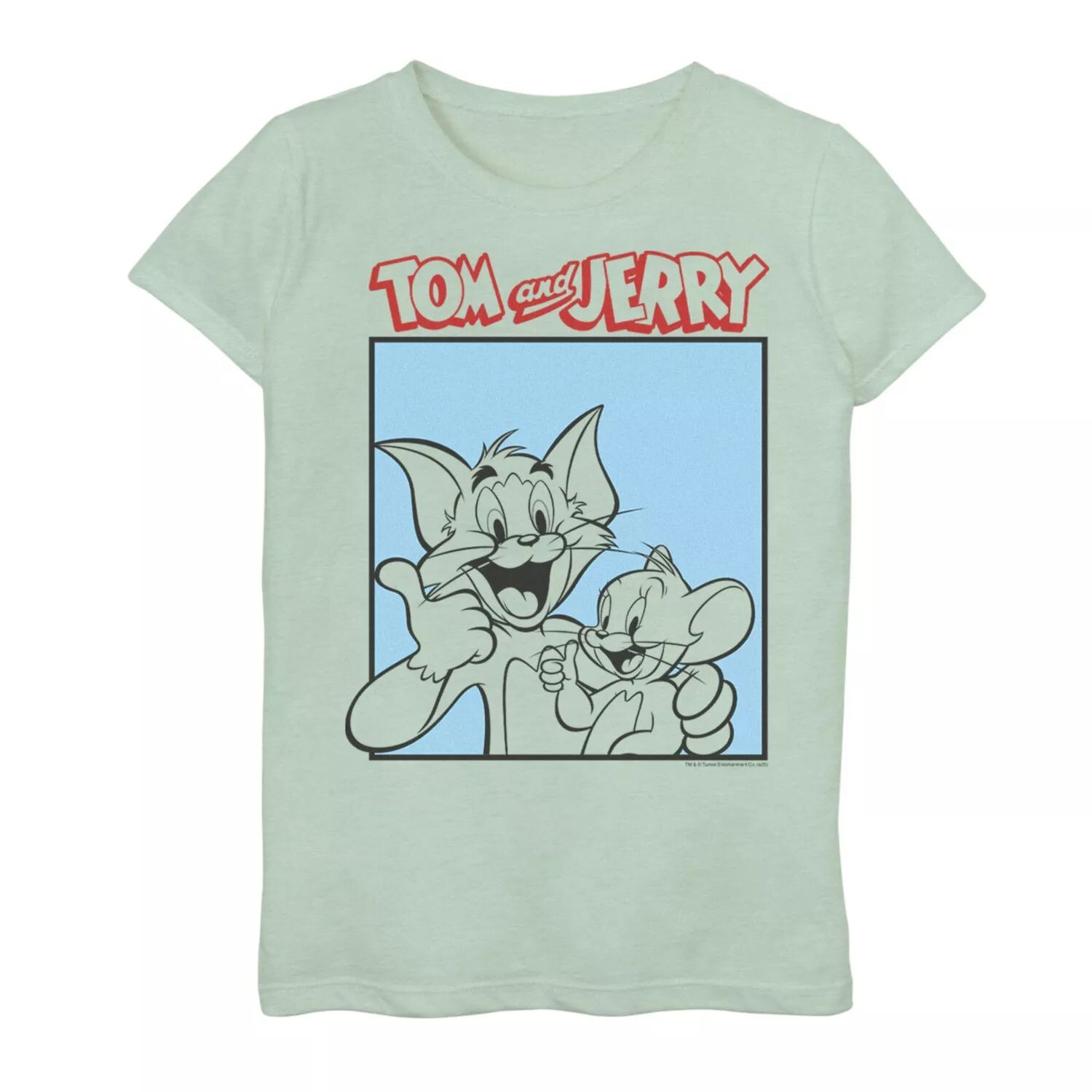 Футболка с рисунком «Том и Джерри» для девочек 7–16 лет Tj Bold Box Line Art Licensed Character
Футболка с рисунком «Том и Джерри» для девочек 7–16 лет Tj Bold Box Line Art Licensed Character
