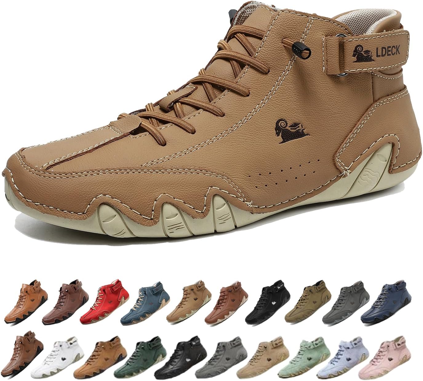 Мужские водонепроницаемые дышащие высокие ботинки-чукка ручной работы, нескользящие, для походов, вождения, кемпинга, легкие босоножки на все сезоны Generic, желтый
Мужские водонепроницаемые дышащие высокие ботинки-чукка ручной работы, нескользящие, для походов, вождения, кемпинга, легкие босоножки на все сезоны Generic, желтый