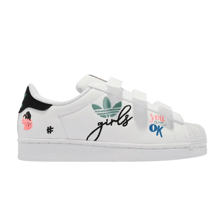 Кроссовки Adidas Superstar Pure Little Kid, Self Love
Кроссовки Adidas Superstar Pure Little Kid, Self Love