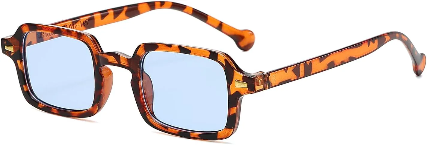 Солнцезащитные очки LJCZKA в стиле ретро, прямоугольные, для женщин и мужчин, модные маленькие квадратные солнцезащитные очки в винтажном стиле 90-х, Leopardblue
Солнцезащитные очки LJCZKA в стиле ретро, прямоугольные, для женщин и мужчин, модные маленькие квадратные солнцезащитные очки в винтажном стиле 90-х, Leopardblue