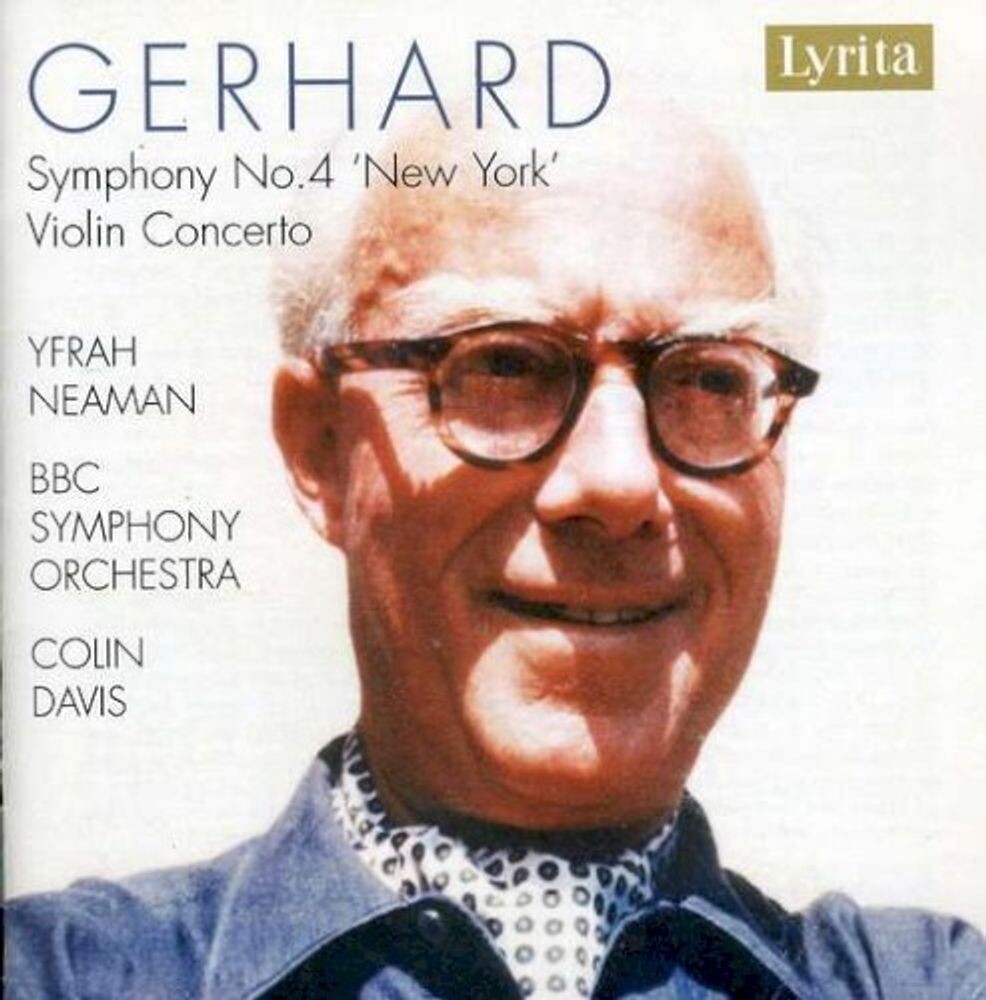 Диск CD Gerhard: Symphony No. 4 / Violin Concerto - Roberto Gerhard, Yfrah Neaman, BBC Symphony Orchestra, Sir Colin Davis
Диск CD Gerhard: Symphony No. 4 / Violin Concerto - Roberto Gerhard, Yfrah Neaman, BBC Symphony Orchestra, Sir Colin Davis