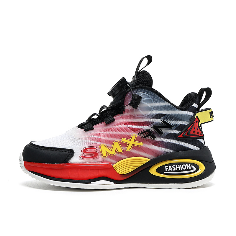 Детские баскетбольные кроссовки с высоким верхом, устойчивые к истиранию, отскоку, водонепроницаемые, противоскользящие Marcolor, черный/красный
Детские баскетбольные кроссовки с высоким верхом, устойчивые к истиранию, отскоку, водонепроницаемые, противоскользящие Marcolor, черный/красный