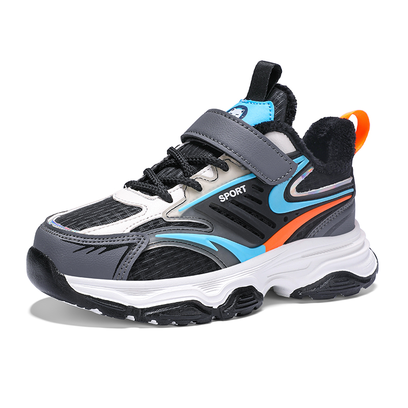 Нескользящие низкие детские кроссовки для повседневной носки TONYBEAR, черный/серый
Нескользящие низкие детские кроссовки для повседневной носки TONYBEAR, черный/серый