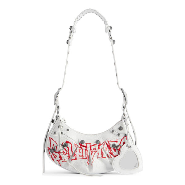 Сумка le cagole xs shoulder bag diy metal 'white' Balenciaga, белый
Сумка le cagole xs shoulder bag diy metal 'white' Balenciaga, белый