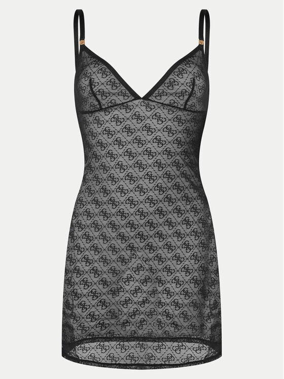Ночная рубашка узкого кроя Guess, черный
Ночная рубашка узкого кроя Guess, черный