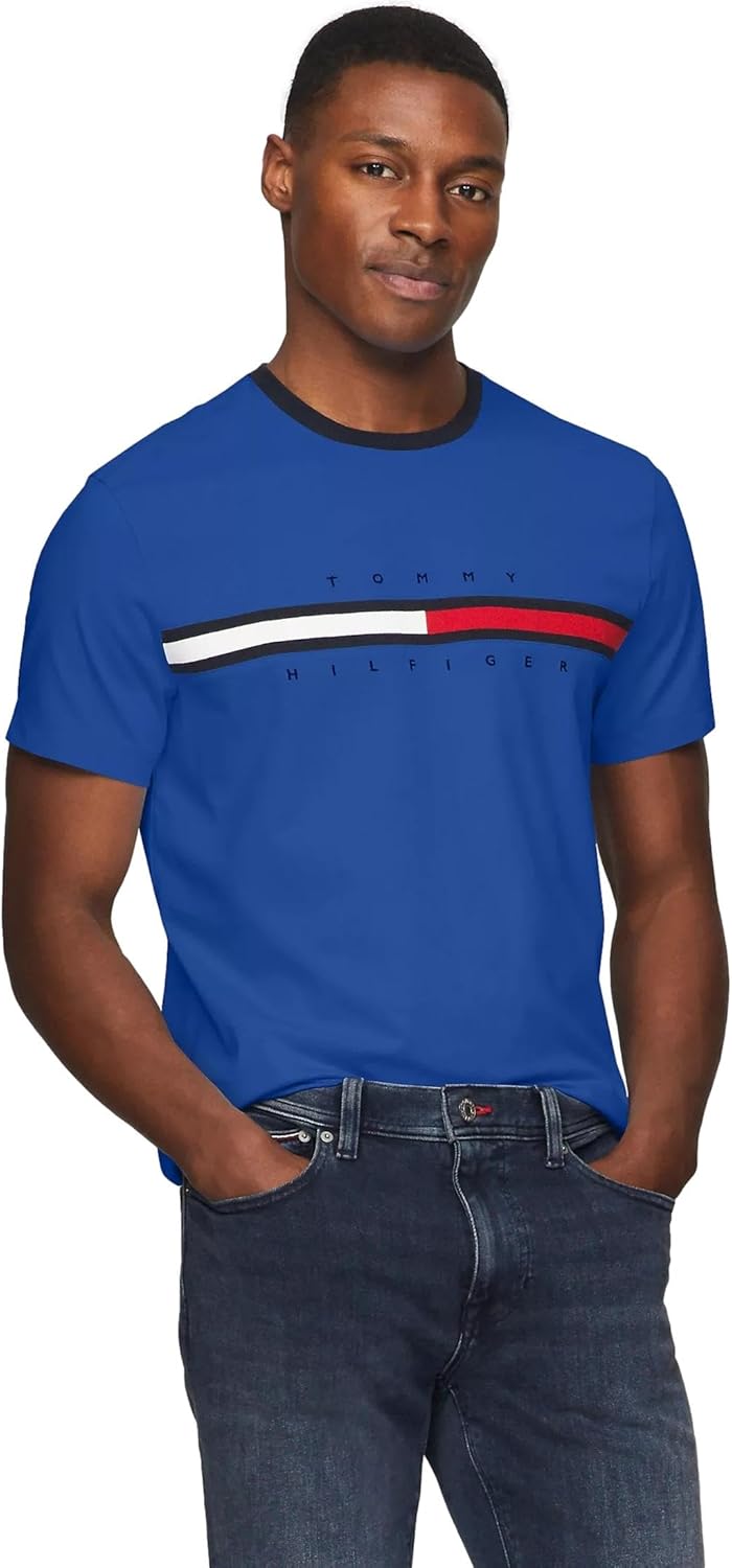 Мужская футболка Tommy Hilfiger Regular Fit с вышитым флагом и круглым вырезом, коллекция 2024 года, размер L, белая, Kettle-Blue., Белый, Мужская футболка Tommy Hilfiger Regular Fit с вышитым флагом и круглым вырезом, коллекция 2024 года, размер L, белая
Мужская футболка Tommy Hilfiger Regular Fit с вышитым флагом и круглым вырезом, коллекция 2024 года, размер L, белая, Kettle-Blue., Белый, Мужская футболка Tommy Hilfiger Regular Fit с вышитым флагом и круглым вырезом, коллекция 2024 года, размер L, белая