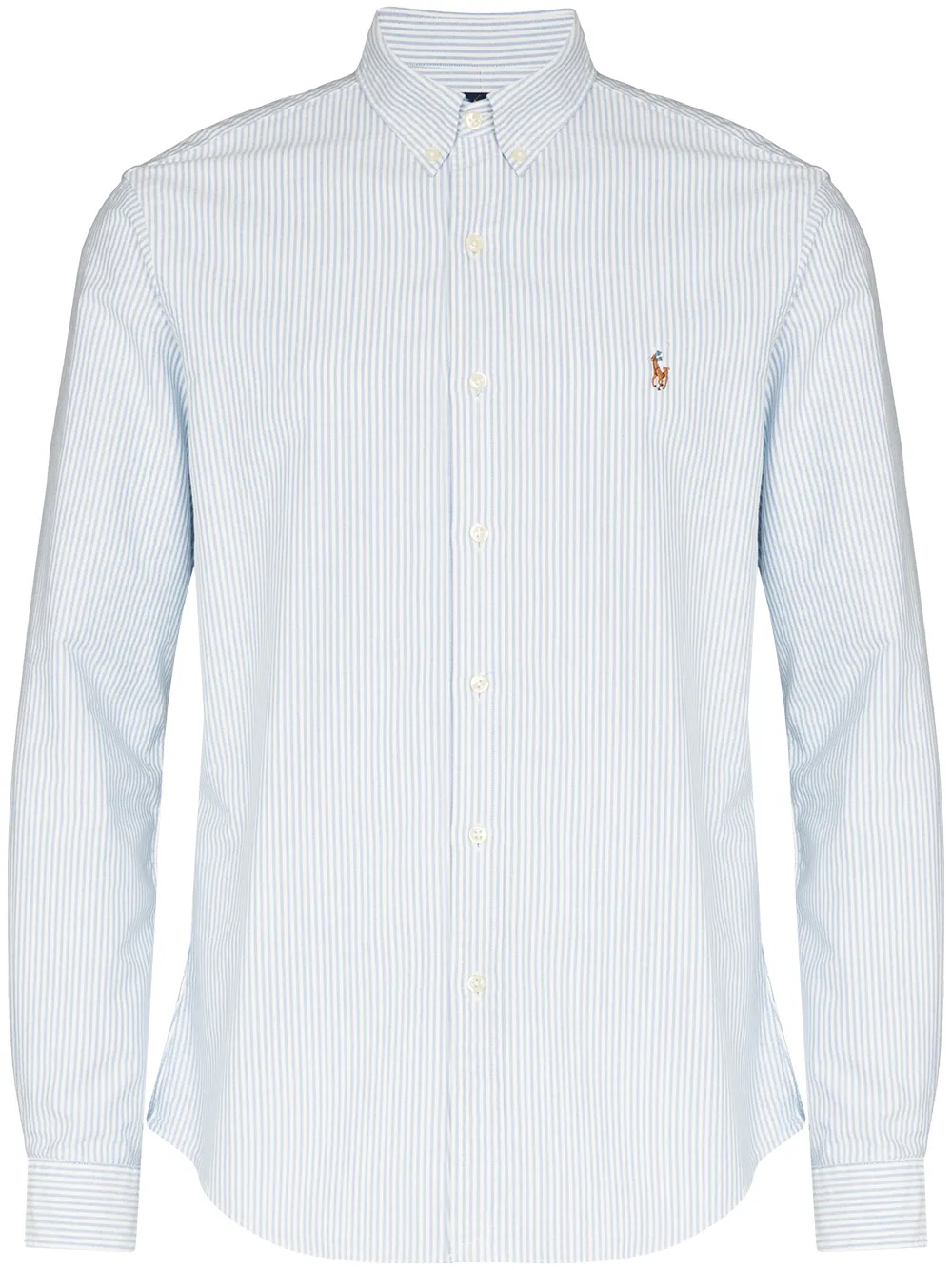 Рубашка в полоску с вышитым логотипом POLO RALPH LAUREN, синий
Рубашка в полоску с вышитым логотипом POLO RALPH LAUREN, синий