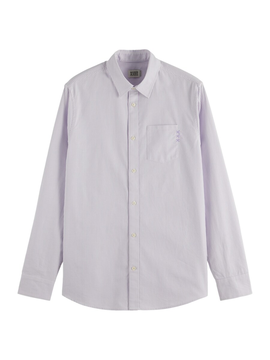 Рубашка на пуговицах классического кроя SCOTCH & SODA, пастельно-фиолетовый
Рубашка на пуговицах классического кроя SCOTCH & SODA, пастельно-фиолетовый