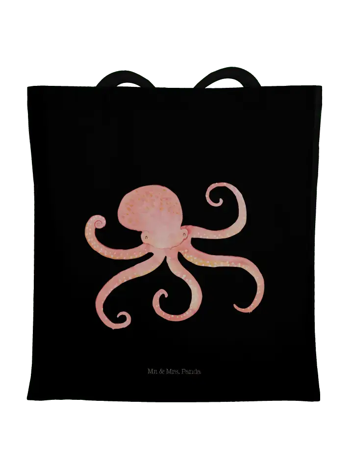 Сумка для переноски Mr & Mrs Panda Tintenfisch ohne Spruch, черный
Сумка для переноски Mr & Mrs Panda Tintenfisch ohne Spruch, черный