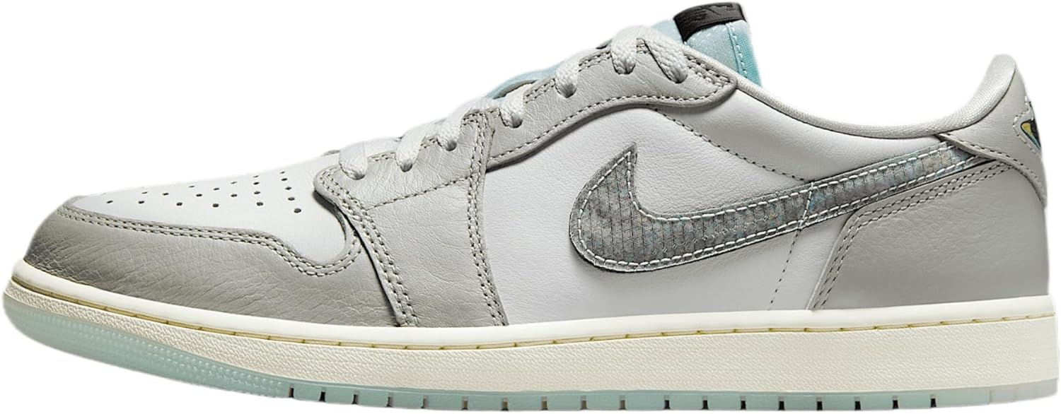 Мужские кроссовки Nike Air Jordan 1 Retro Low OG, белый/зеленый
Мужские кроссовки Nike Air Jordan 1 Retro Low OG, белый/зеленый