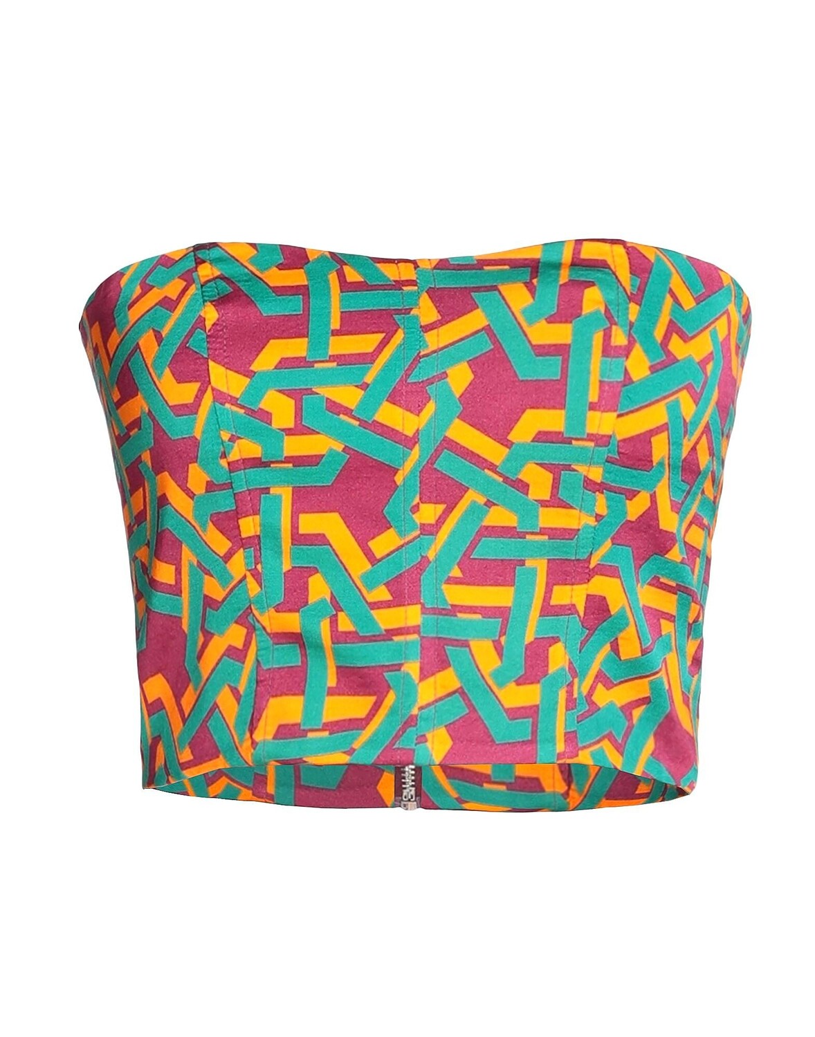 Топ 8 By Yoox, гранат 
Топ 8 By Yoox, гранат