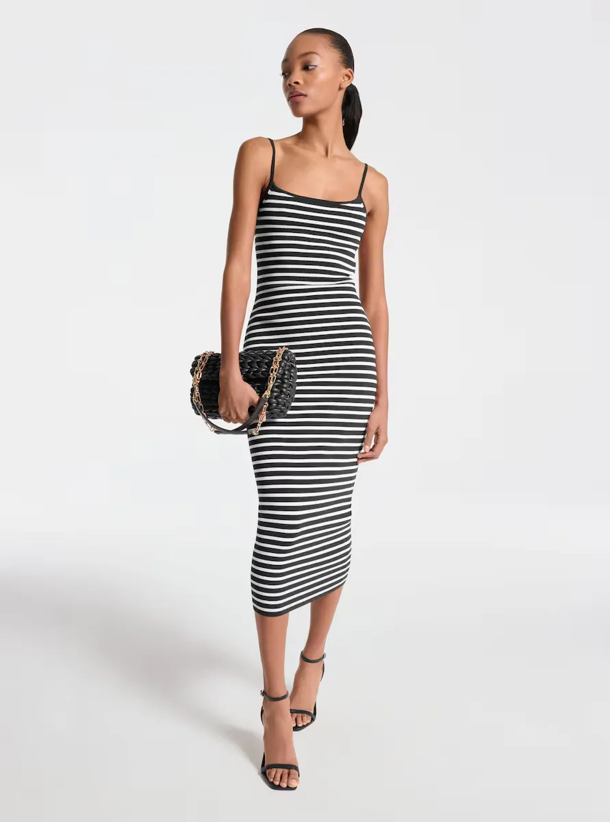 Облегающее миди-платье на бретелях Michael Michael Kors, черный
Облегающее миди-платье на бретелях Michael Michael Kors, черный