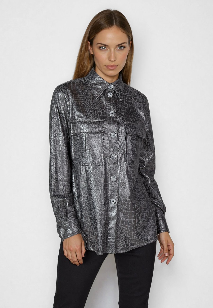 Блуза Marc Aurel Button-down blouse, Mid Grey/Grey
Блуза Marc Aurel Button-down blouse, Mid Grey/Grey
