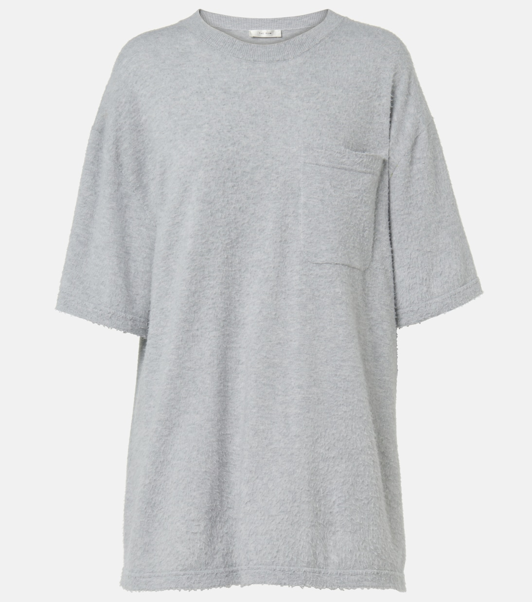 Кади оверсайз хлопковая футболка The Row, Grey Melange
Кади оверсайз хлопковая футболка The Row, Grey Melange