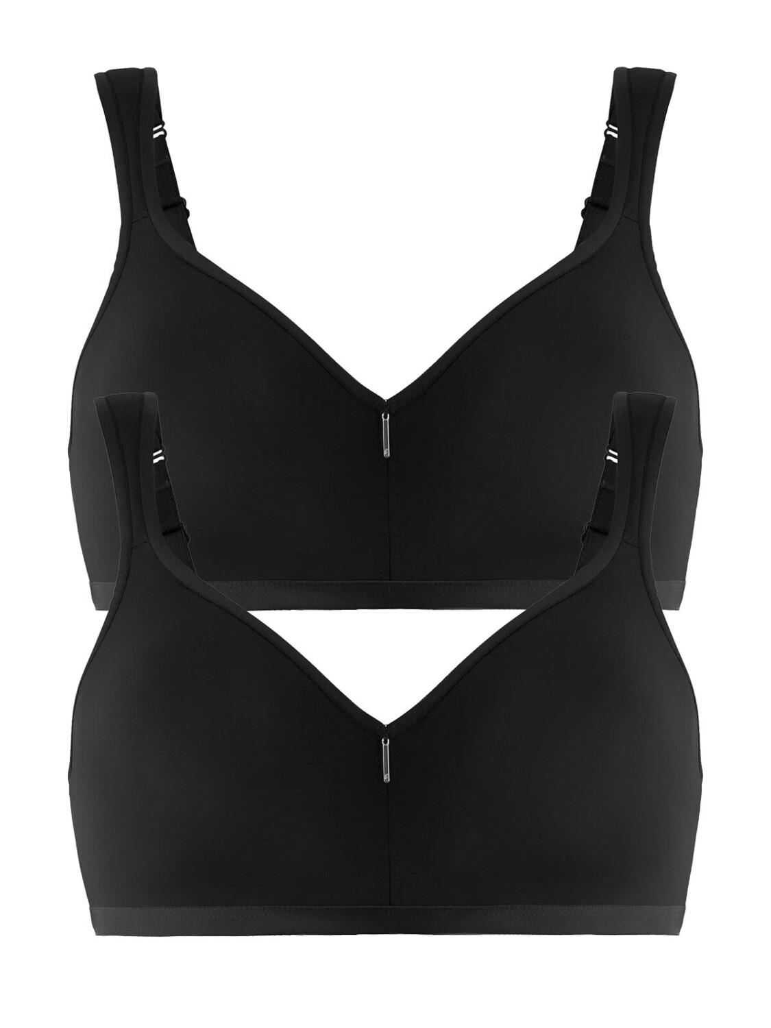 Бюстгальтер без косточек Felina 2er Pack Molding BH ohne Bügel, черный
Бюстгальтер без косточек Felina 2er Pack Molding BH ohne Bügel, черный