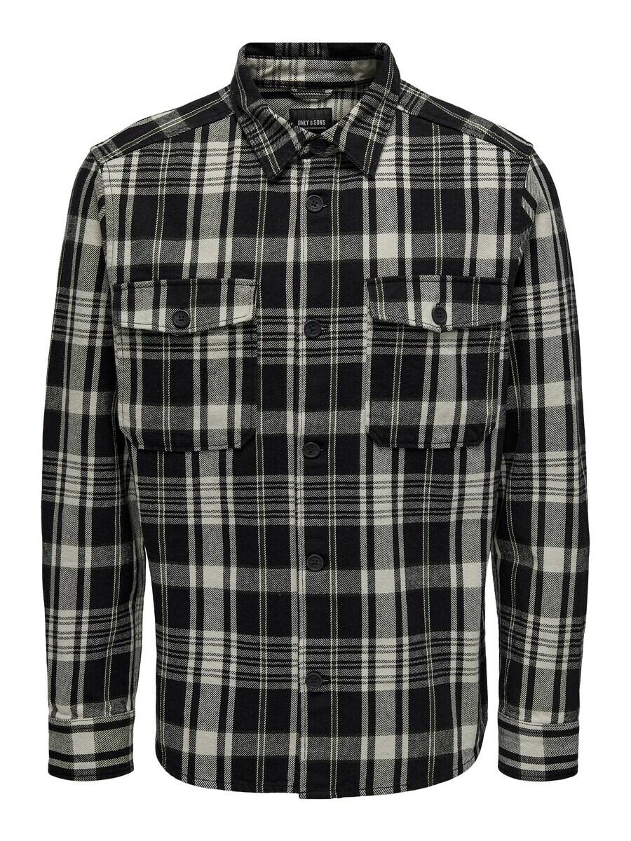 Рубашка на пуговицах стандартного кроя Only & Sons MILO, черный
Рубашка на пуговицах стандартного кроя Only & Sons MILO, черный
