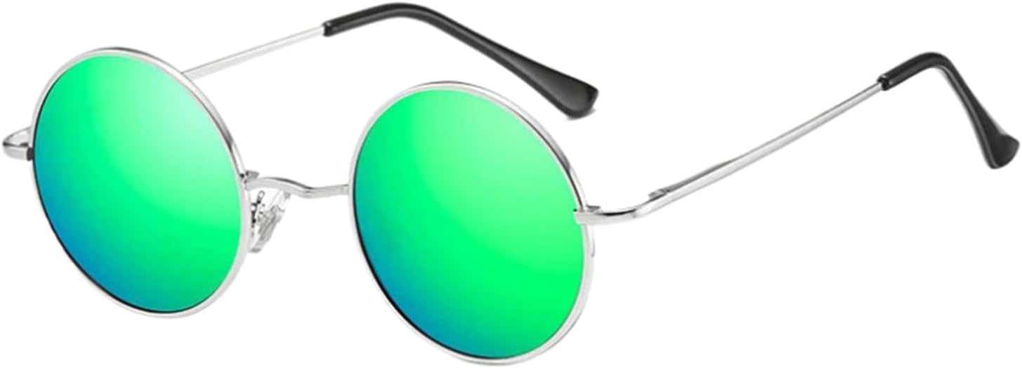 Солнцезащитные очки с защитой от УФ-излучения UV400 | Маленькие круглые цветные линзы | для женщин и мужчин, для занятий спортом на открытом воздухе и вождения DSVIGF, 05
Солнцезащитные очки с защитой от УФ-излучения UV400 | Маленькие круглые цветные линзы | для женщин и мужчин, для занятий спортом на открытом воздухе и вождения DSVIGF, 05