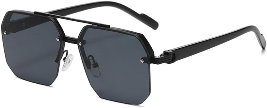 Мужские солнцезащитные очки большого размера в стиле ретро с многоугольными металлическими линзами, градиентным переходом цвета, защитой от УФ-излучения UV400, модные женские солнцезащитные очки KTUCN, Black Grey
Мужские солнцезащитные очки большого размера в стиле ретро с многоугольными металлическими линзами, градиентным переходом цвета, защитой от УФ-излучения UV400, модные женские солнцезащитные очки KTUCN, Black Grey