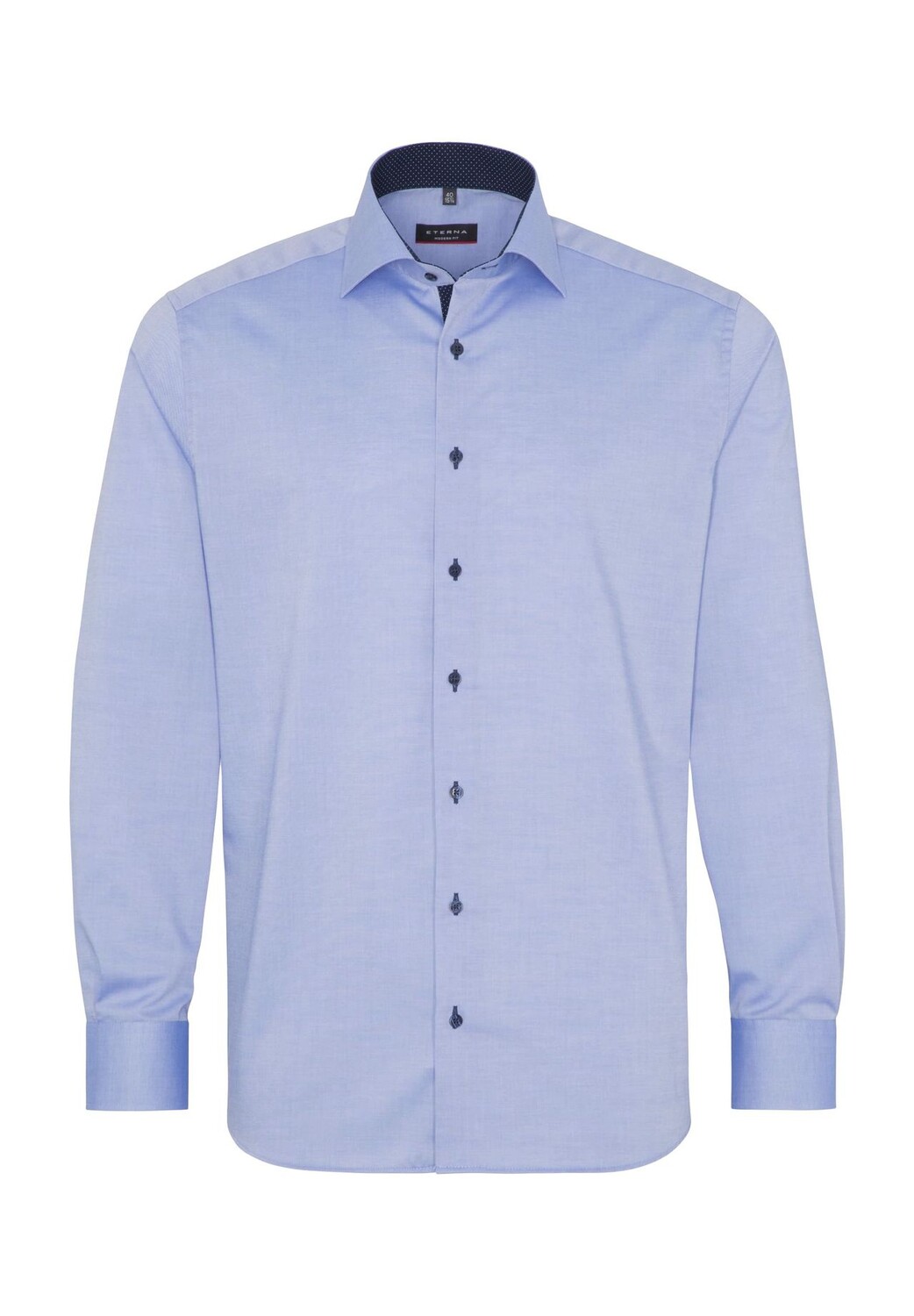 Деловая рубашка, современный крой, воротник Кент, мужская ETERNA, цвет Mittelblau
Деловая рубашка, современный крой, воротник Кент, мужская ETERNA, цвет Mittelblau