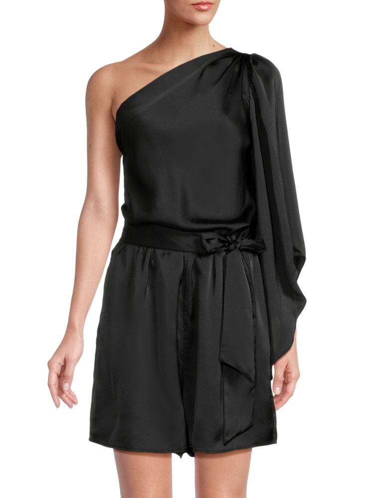 Комбинезон на одно плечо Renee C., черный
Комбинезон на одно плечо Renee C., черный