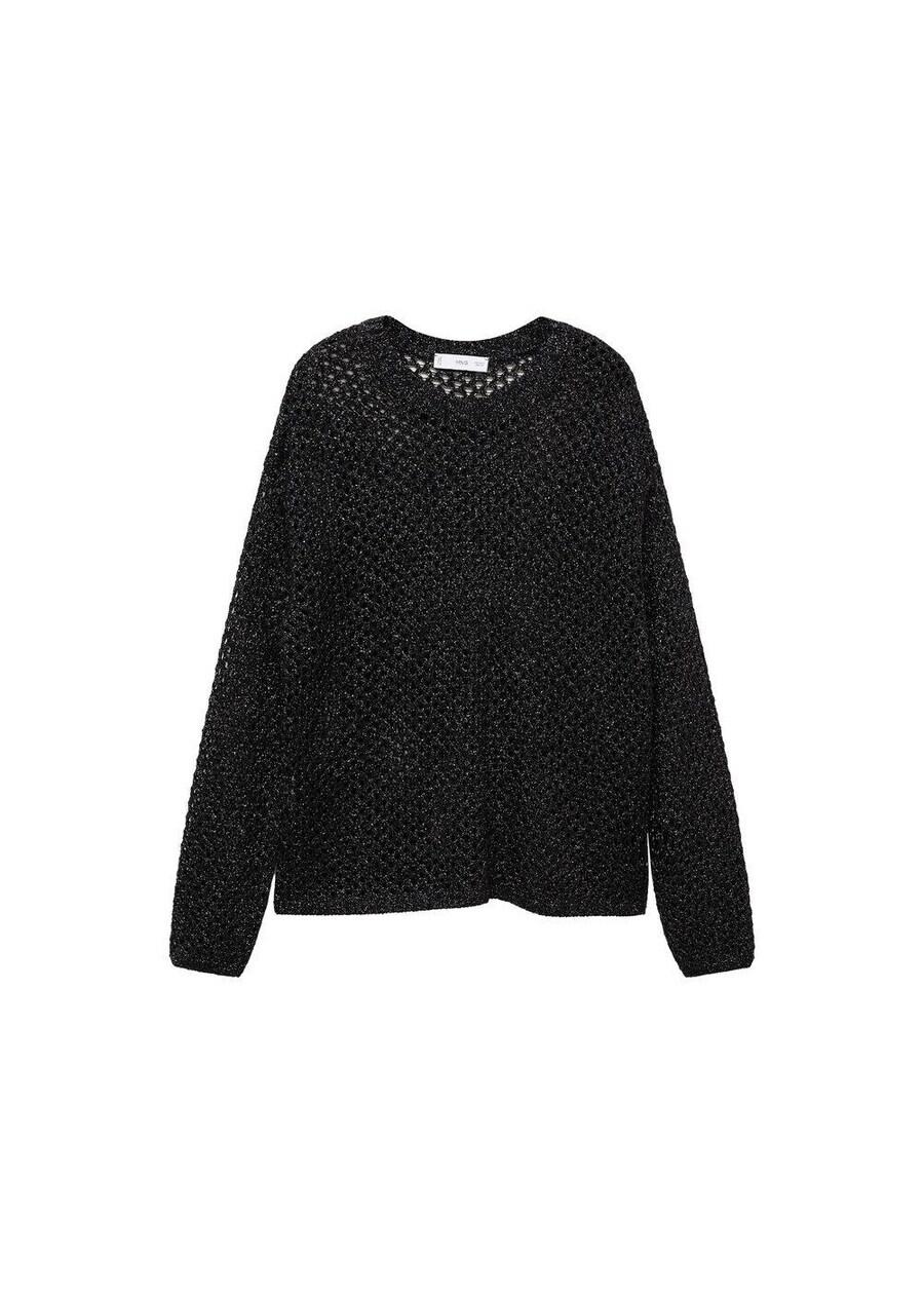 Тонкий вязаный свитер MANGO Sweater Colmena, черный
Тонкий вязаный свитер MANGO Sweater Colmena, черный