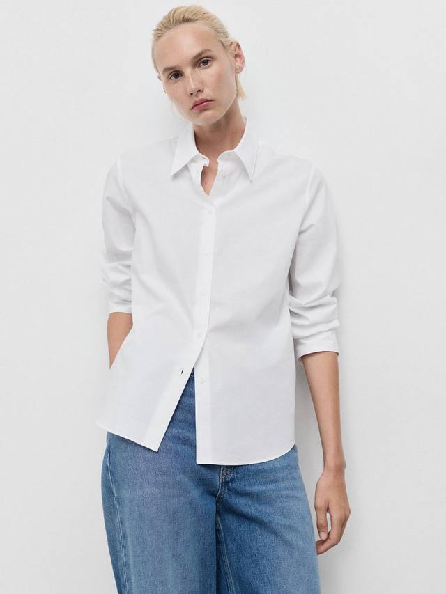 Рубашка Regu с длинными рукавами Mango, Natural White
Рубашка Regu с длинными рукавами Mango, Natural White