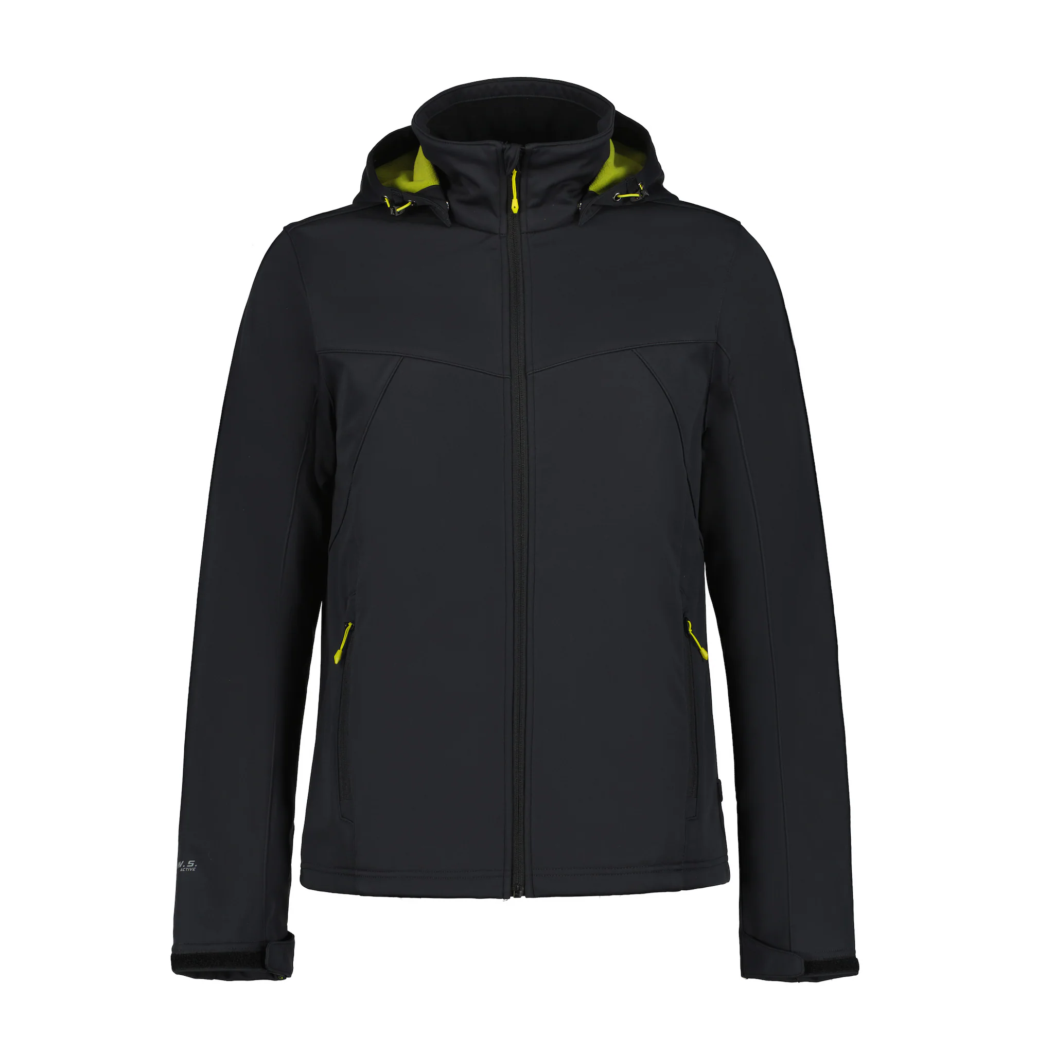 Куртка из софтшелла Icepeak "H SOFTSHELL JACKE BIGGS", с капюшоном, серый 
Куртка из софтшелла Icepeak "H SOFTSHELL JACKE BIGGS", с капюшоном, серый