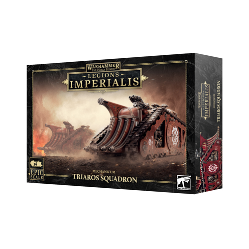 Фигурка Warhammer: The Horus Heresy – Legions Imperialis – Mechanicum Triaros Squadron
Фигурка Warhammer: The Horus Heresy – Legions Imperialis – Mechanicum Triaros Squadron
