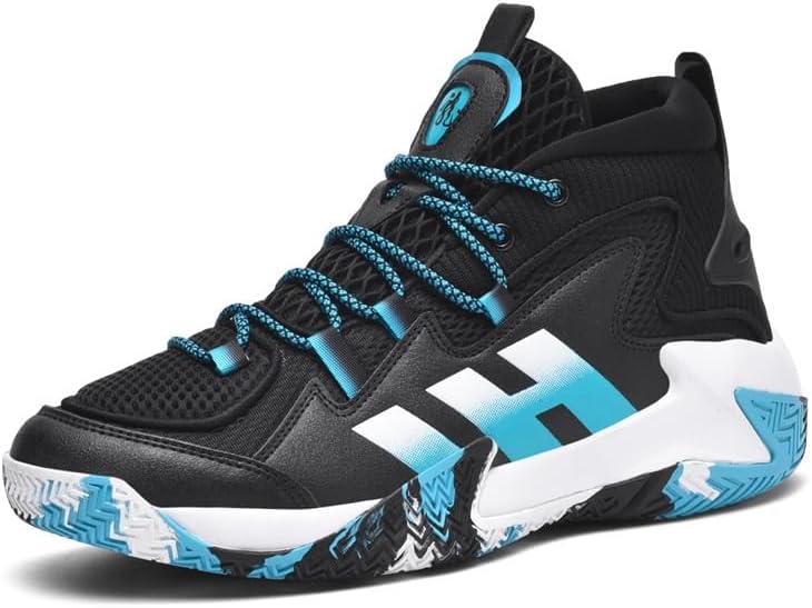 Мужские баскетбольные кроссовки оверсайз, легкие, удобные, с нескользящей подошвой, для отскока, повседневного спорта, фитнеса, тренировок и ходьбы Solastride, черный/зеленый
Мужские баскетбольные кроссовки оверсайз, легкие, удобные, с нескользящей подошвой, для отскока, повседневного спорта, фитнеса, тренировок и ходьбы Solastride, черный/зеленый