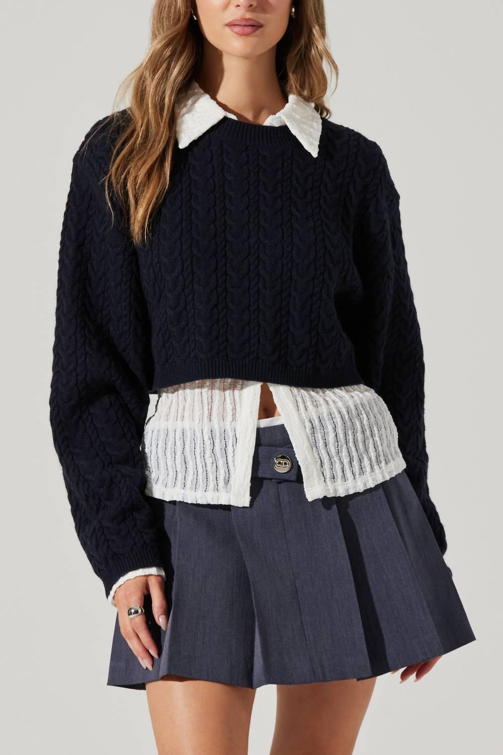 Джемпер Jolie в цвете Midnight ASTR, Midnight
Джемпер Jolie в цвете Midnight ASTR, Midnight