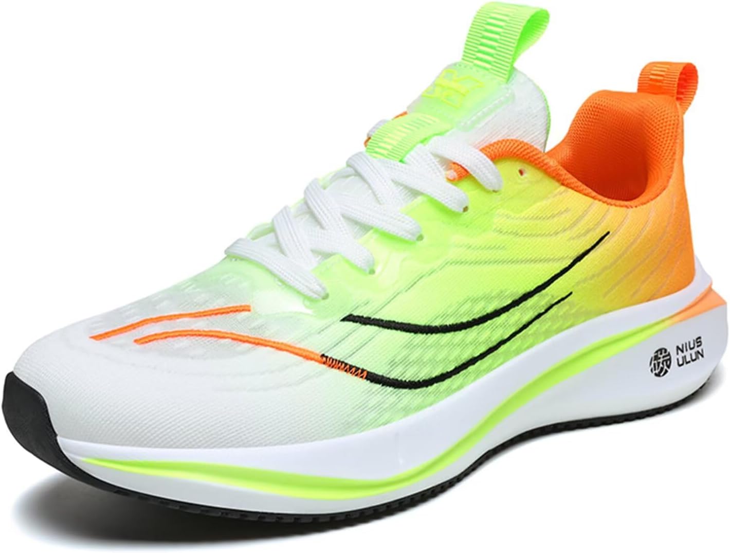 Мужские легкие беговые кроссовки для трейл-раннинга с нескользящей подошвой с карбоновой пластиной и амортизирующей системой Generic, зеленый
Мужские легкие беговые кроссовки для трейл-раннинга с нескользящей подошвой с карбоновой пластиной и амортизирующей системой Generic, зеленый