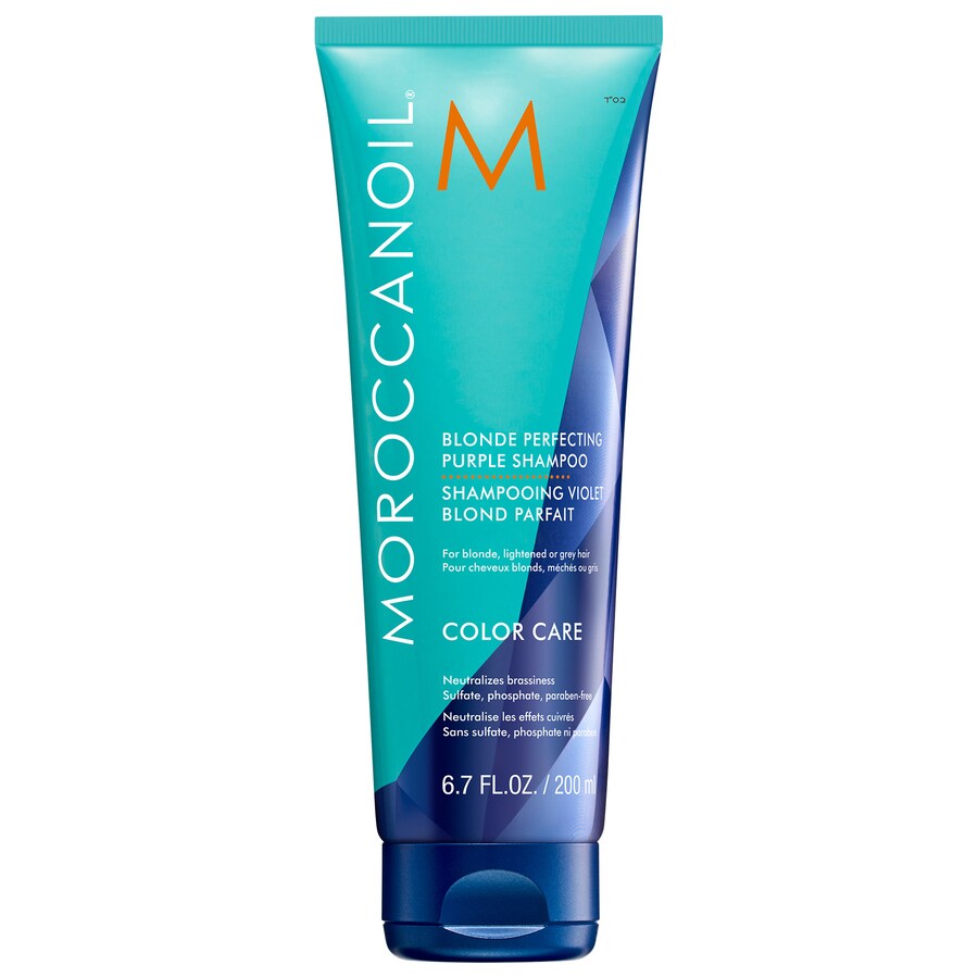 Фиолетовый шампунь Blonde Perfecting Moroccanoil, 6.7 oz/200 mL
Фиолетовый шампунь Blonde Perfecting Moroccanoil, 6.7 oz/200 mL