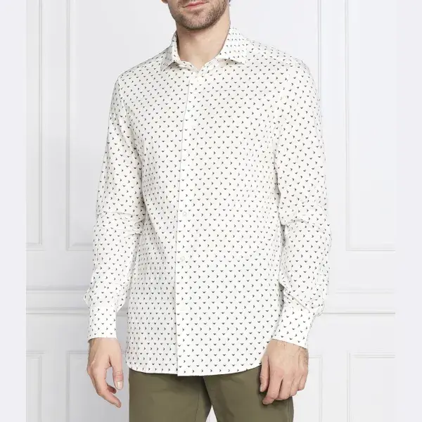 Классический крой рубашки Emporio Armani, белый
Классический крой рубашки Emporio Armani, белый