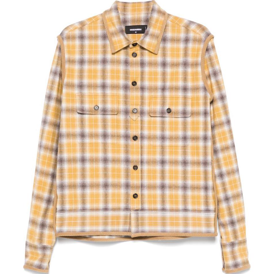 Клетчатая рубашка DSQUARED2 DSQUARED 2, желтый
Клетчатая рубашка DSQUARED2 DSQUARED 2, желтый