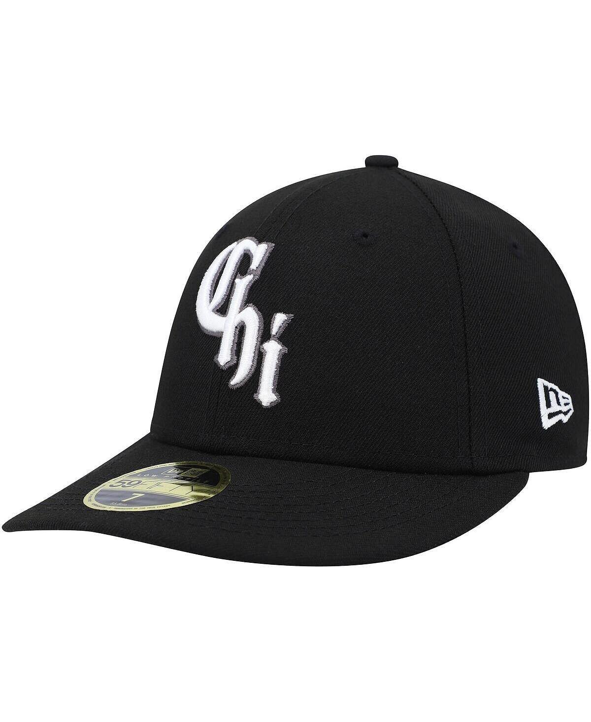Мужская черная приталенная шляпа Chicago White Sox City Connect 59FIFTY New Era
Мужская черная приталенная шляпа Chicago White Sox City Connect 59FIFTY New Era