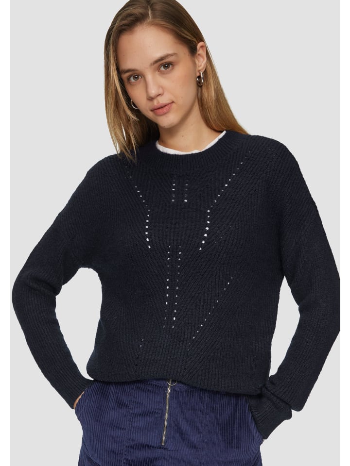 Вязаный свитер QS, синий
Вязаный свитер QS, синий