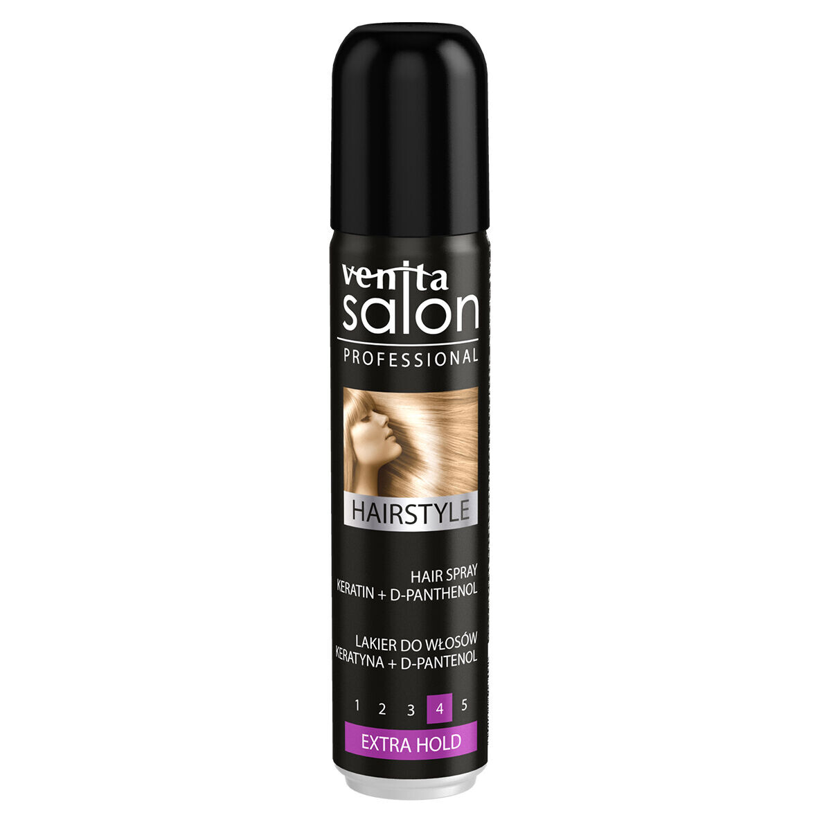 Лак для волос экстра фиксации с кератином Venita Salon, 75 мл
Лак для волос экстра фиксации с кератином Venita Salon, 75 мл