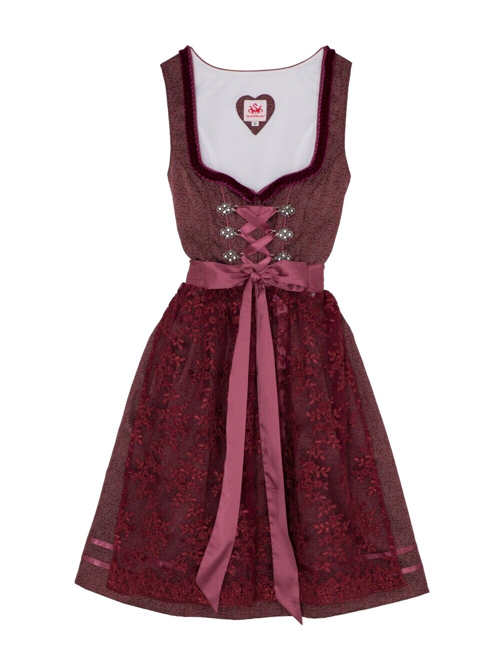 Широкая юбка в сборку SPIETH & WENSKY Bea, красное вино
Широкая юбка в сборку SPIETH & WENSKY Bea, красное вино