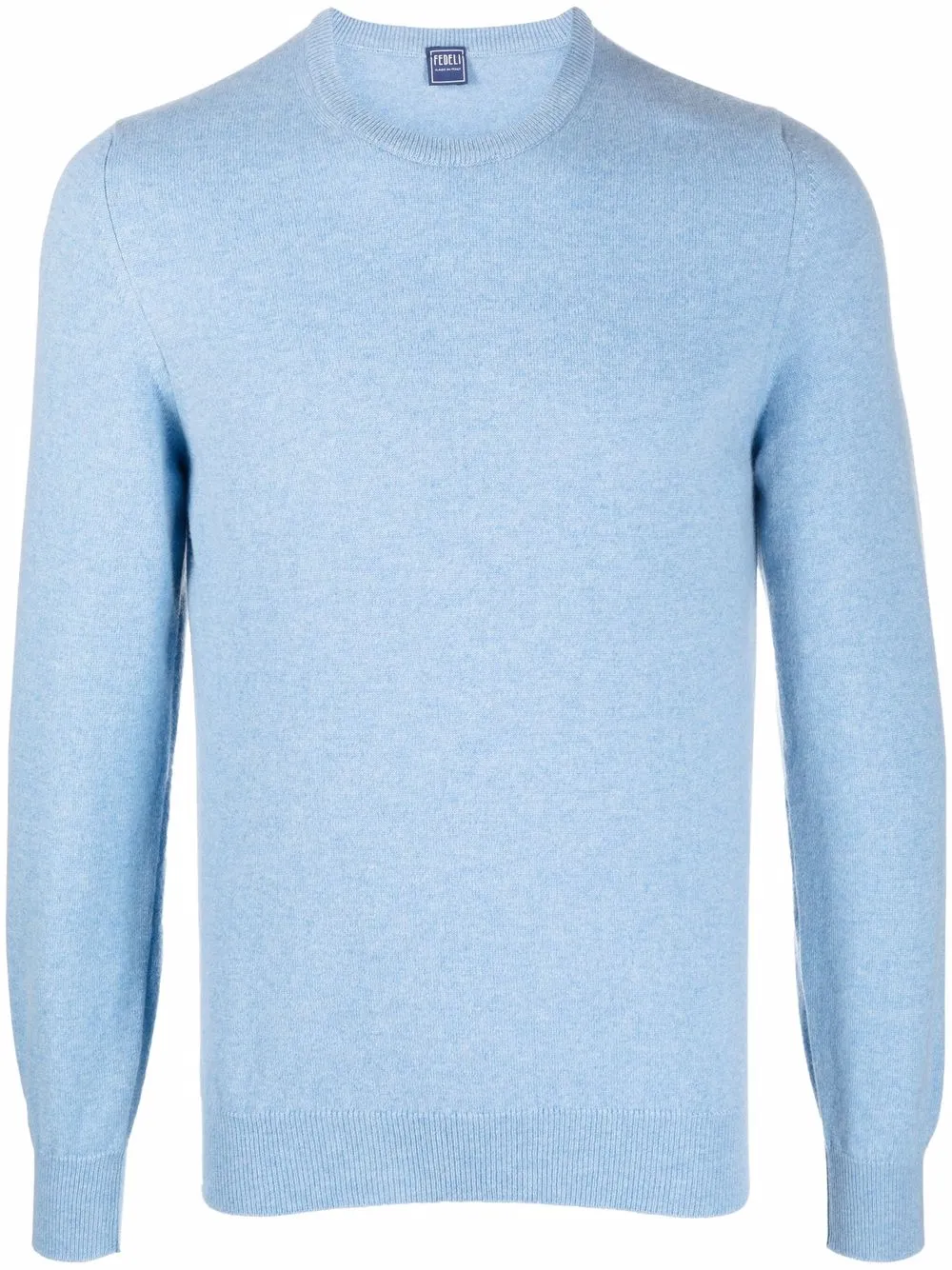 Кашемировый джемпер тонкой вязки Fedeli, синий
Кашемировый джемпер тонкой вязки Fedeli, синий