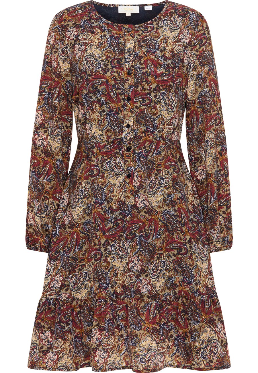 Платье-рубашка usha FESTIVAL, оливковый
Платье-рубашка usha FESTIVAL, оливковый