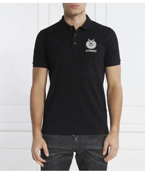 Футболка поло Regular fit Iceberg, черный
Футболка поло Regular fit Iceberg, черный