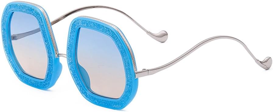 Большие солнцезащитные очки неправильной формы для женщин, блестящие солнцезащитные очки с бриллиантами, модные солнцезащитные очки в форме многоугольника WNCKSQ, C4blueyellow
Большие солнцезащитные очки неправильной формы для женщин, блестящие солнцезащитные очки с бриллиантами, модные солнцезащитные очки в форме многоугольника WNCKSQ, C4blueyellow