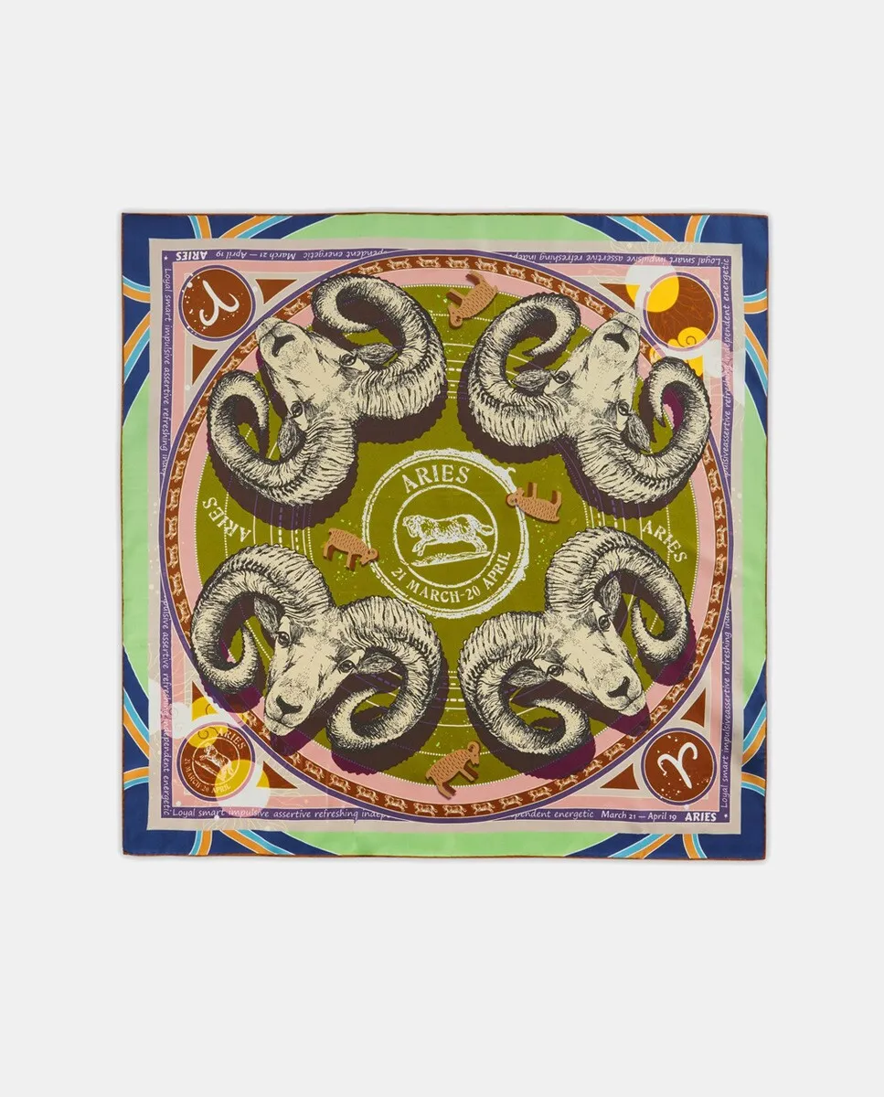 Эксклюзивный шарф из чистого шелка со знаками зодиака Codello, цвет Kaki
Эксклюзивный шарф из чистого шелка со знаками зодиака Codello, цвет Kaki