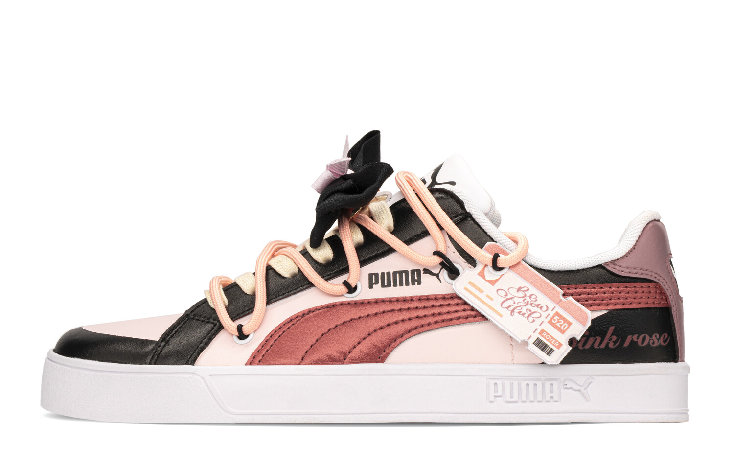 Кроссовки Puma Smash Skateboarding Shoes Unisex Low-top Black/pink, черный/розовый
Кроссовки Puma Smash Skateboarding Shoes Unisex Low-top Black/pink, черный/розовый