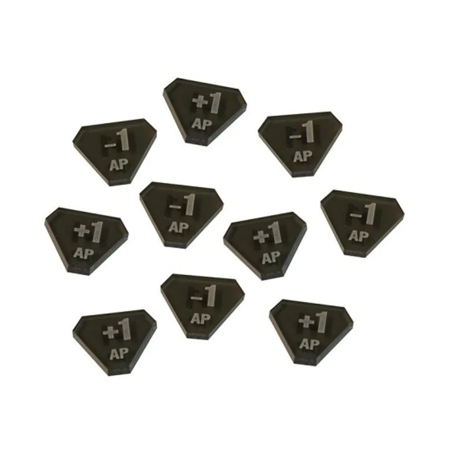 Жетоны модификаторов очков действия, Warhammer 40k - Kill Team Accessories (Litko Aerosystems)
Жетоны модификаторов очков действия, Warhammer 40k - Kill Team Accessories (Litko Aerosystems)