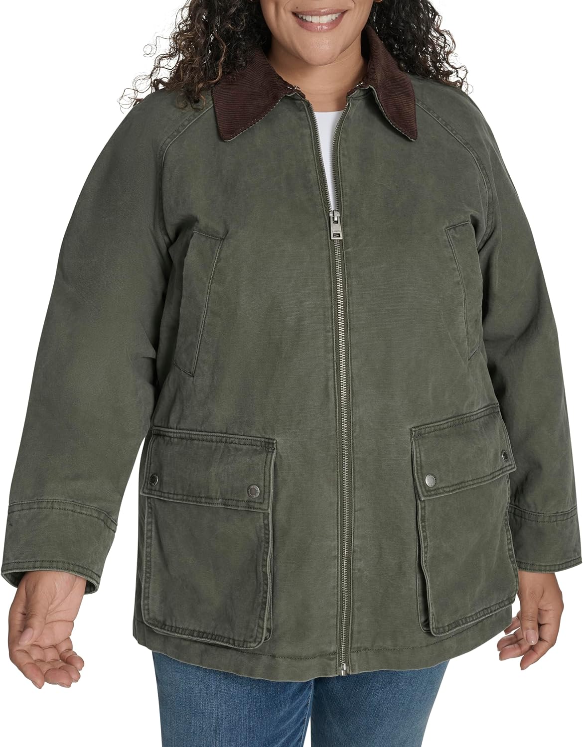 Женская хлопковая куртка Levi's Barn, Olive
Женская хлопковая куртка Levi's Barn, Olive