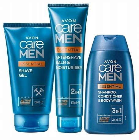 Avon Care Men, Essential, набор косметики для бритья, 3 шт.
Avon Care Men, Essential, набор косметики для бритья, 3 шт.